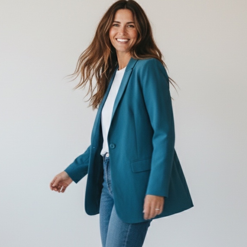 Sincerely Jules Women's Blue Blazer Size S